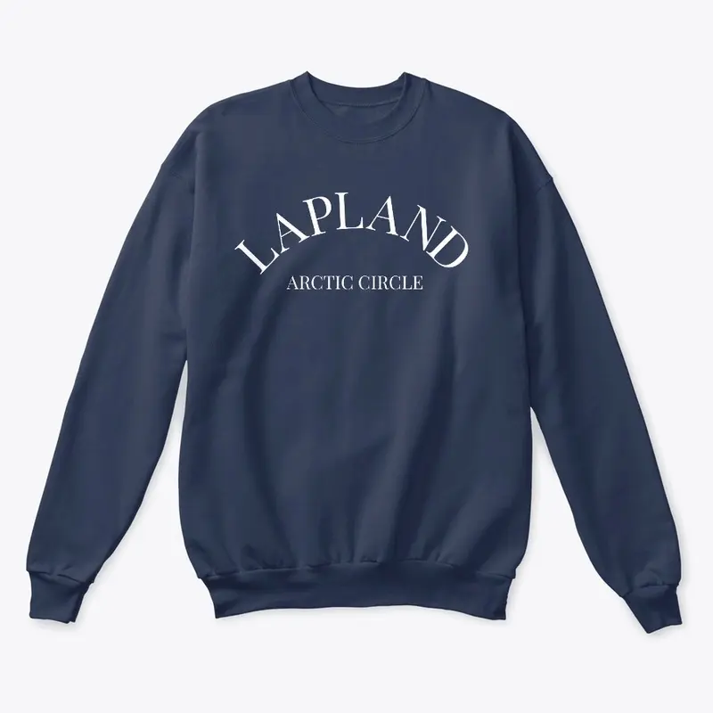 Lapland Crewneck (white letters)