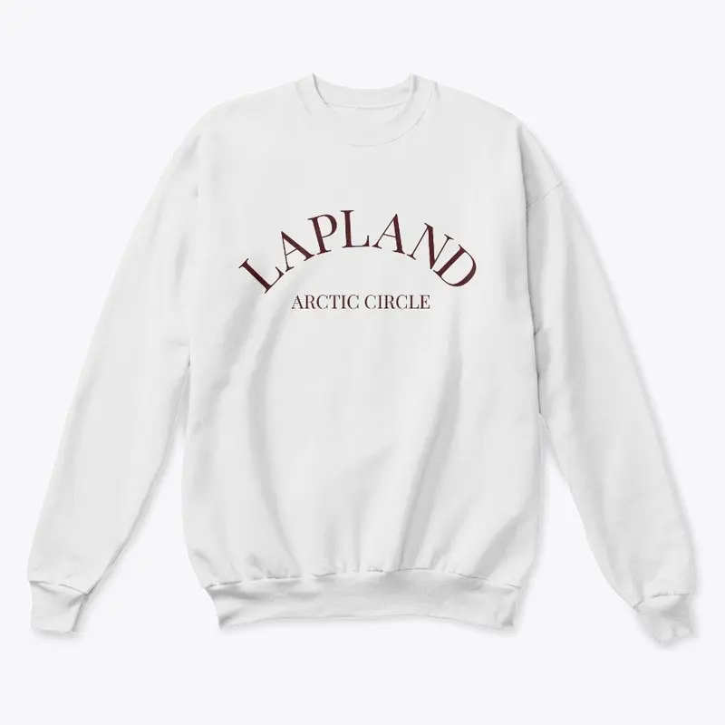 Lapland Crewneck Sweater (dark letters)