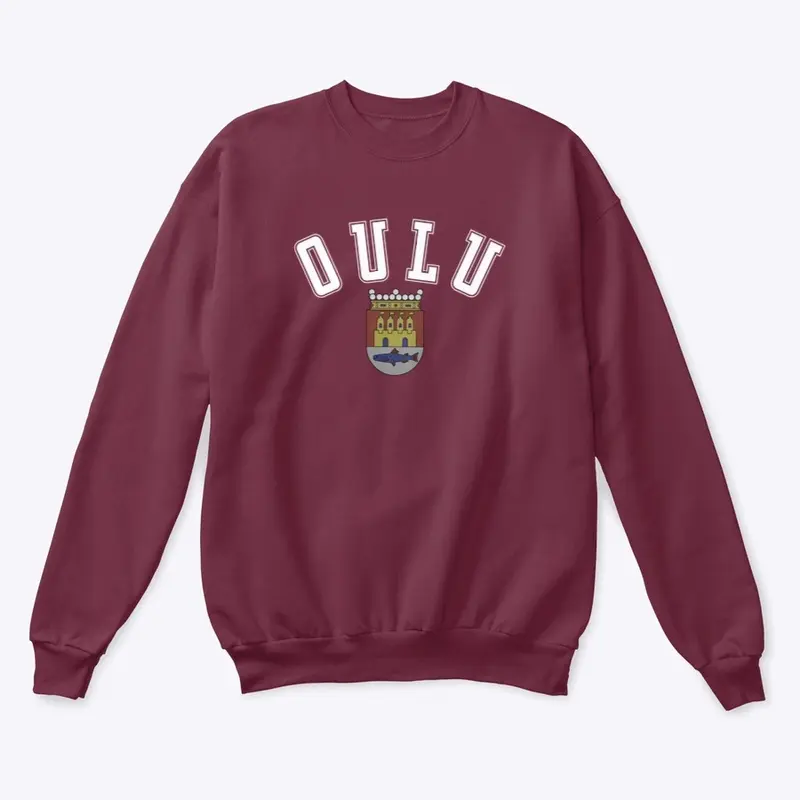 Oulu Crewneck (white letters)