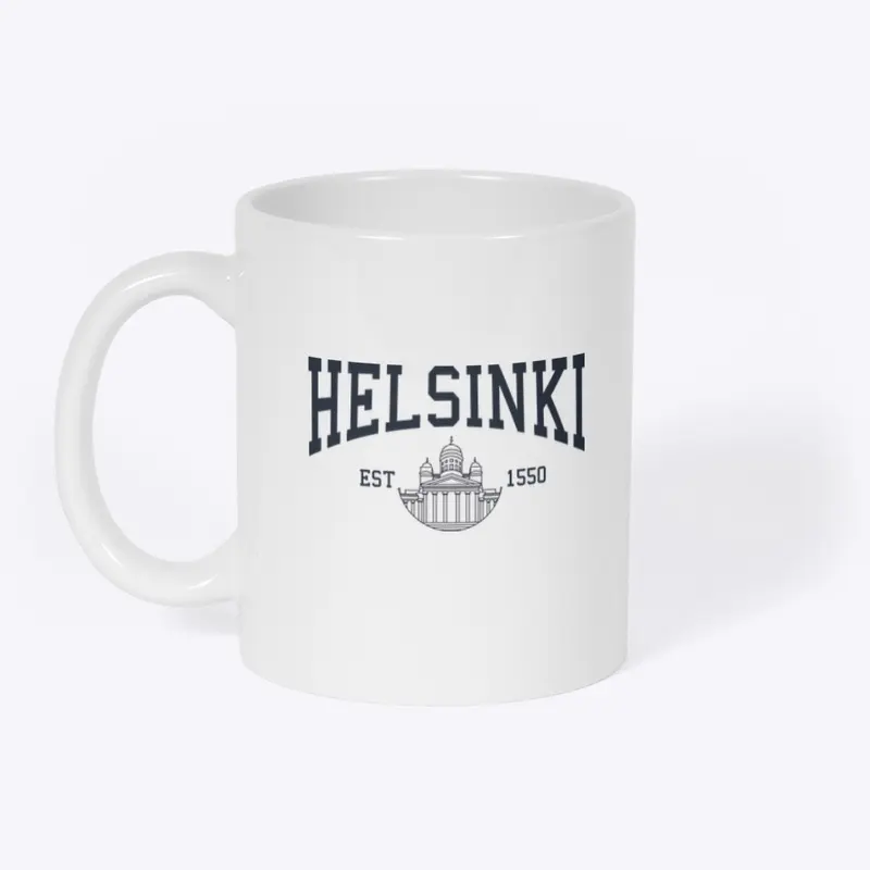 White Helsinki Mug