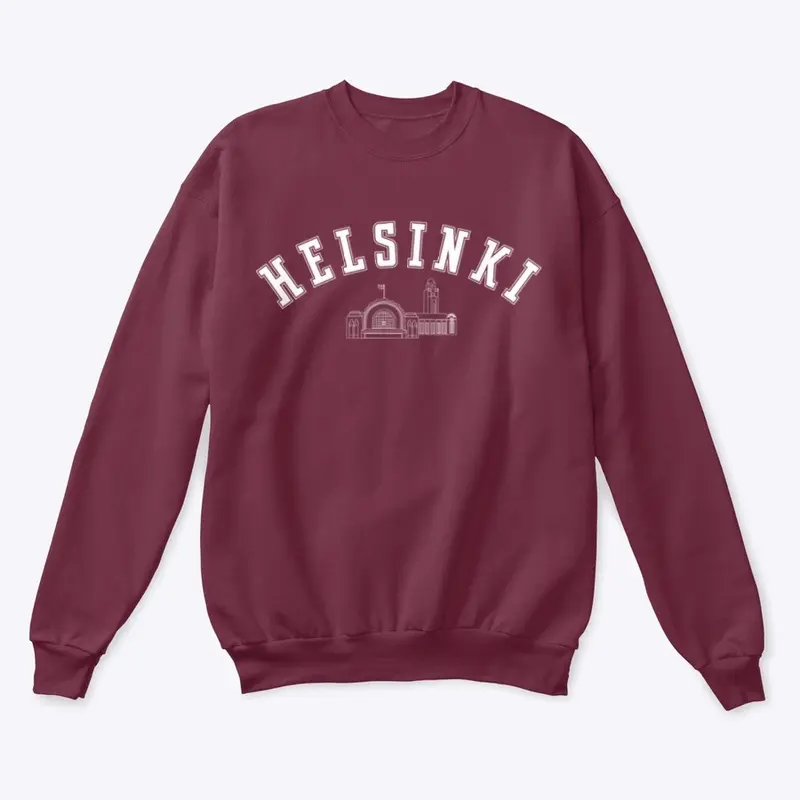 Helsinki city Crewneck (white letters)