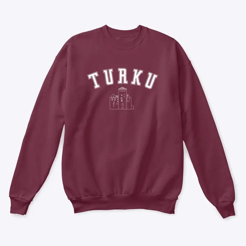 Turku Crewneck (white letters)