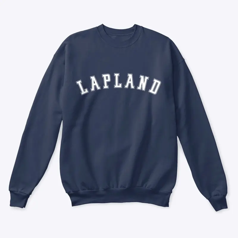 Lapland Basic Crewneck (white letters)