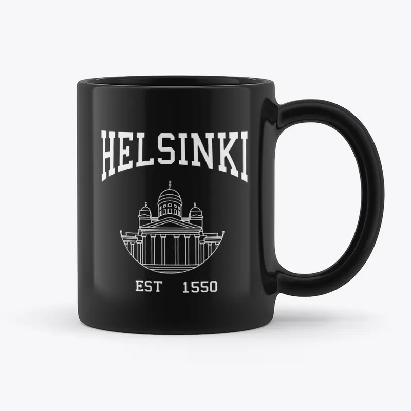 Black Helsinki Mug